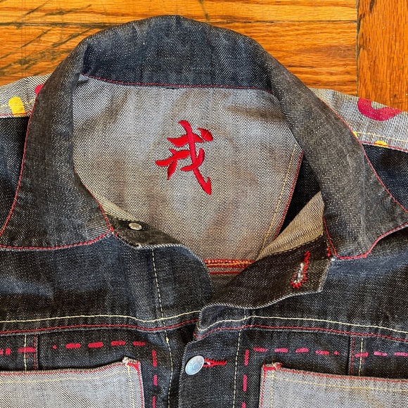 EVISU RARE COLLECTIBLE DENIM JACKET - Picture 5 of 7